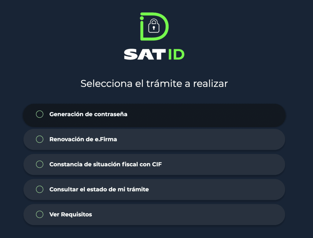 Cómo recuperar mi contraseña del SAT paso a paso 2 contrasena sat 1