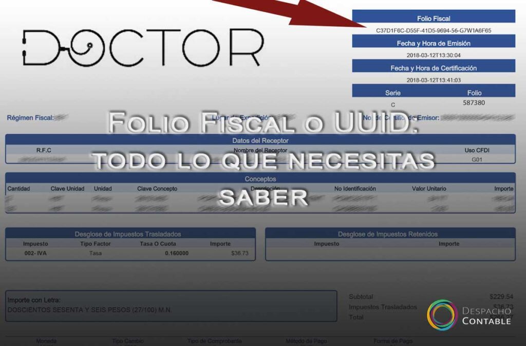 folio fiscal 1