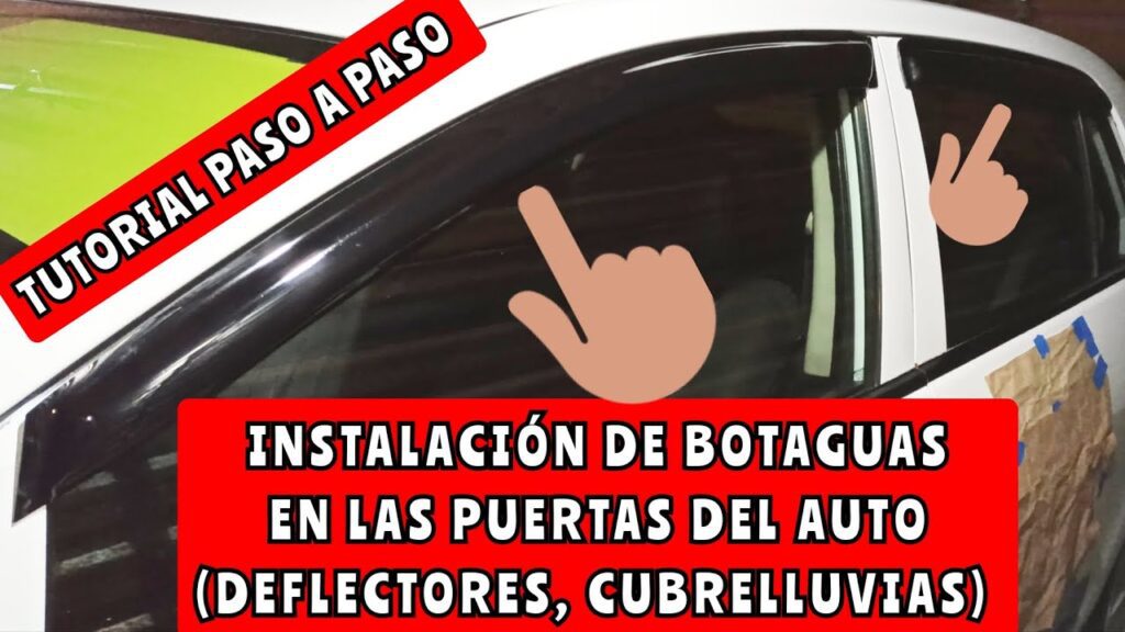instalar botaguas