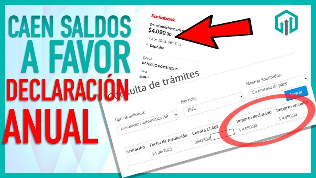 Qué es el saldo a favor y saldo en contra en el SAT 3 saldo favor 5