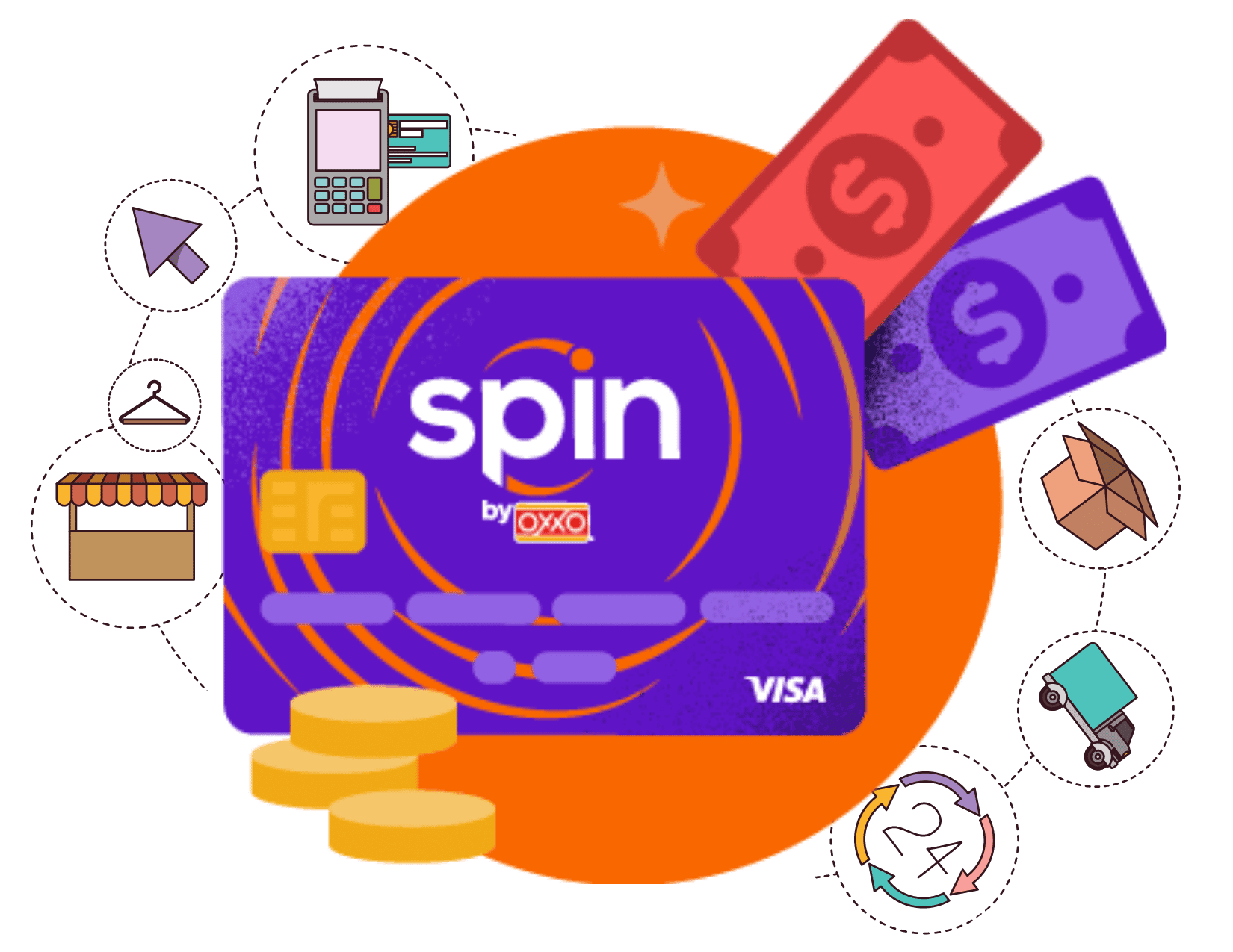 tarjeta spin